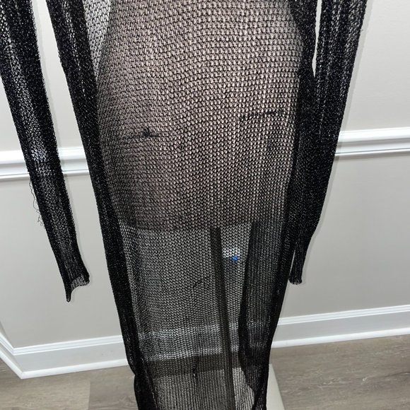 Emma & Ashley Design| Black Knitted Cardigan - Picture 6 of 10